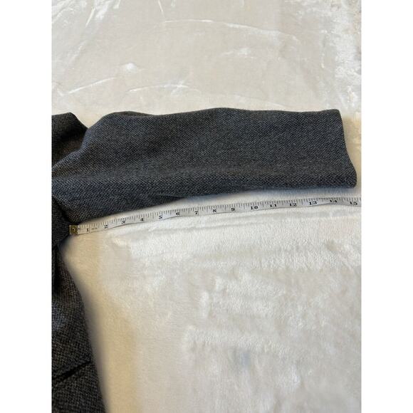 Brooks 346 Mens Wool/Lambs Sport Coat 41R Gray Blazer Jacket Career Preppy VTG - Picture 12 of 12